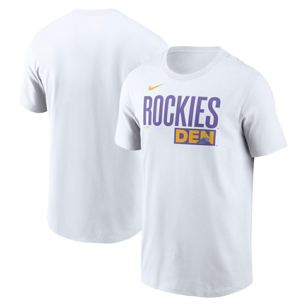 Colorado Rockies Nike City Connect Wordmark T-Shirt | MLB US