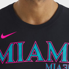 Miami Marlins Nike City Connect Wordmark T-Shirt | MLB For sale