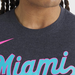 Miami Marlins Nike City Connect Script Tri-Blend T-Shirt | MLB Discount