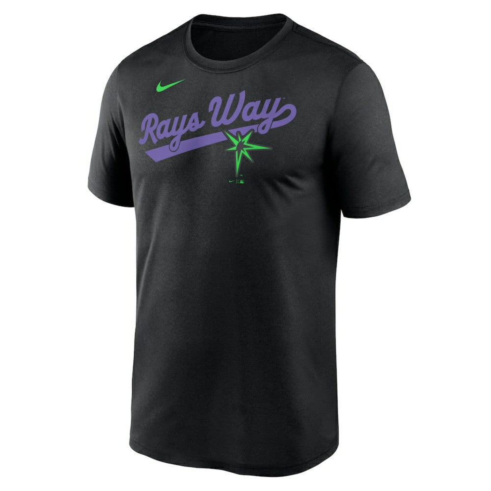 Tampa Bay Rays Nike City Connect Team Phrase Script Legend Performance T-Shirt | MLB Online