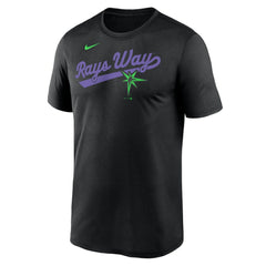 Tampa Bay Rays Nike City Connect Team Phrase Script Legend Performance T-Shirt | MLB Online