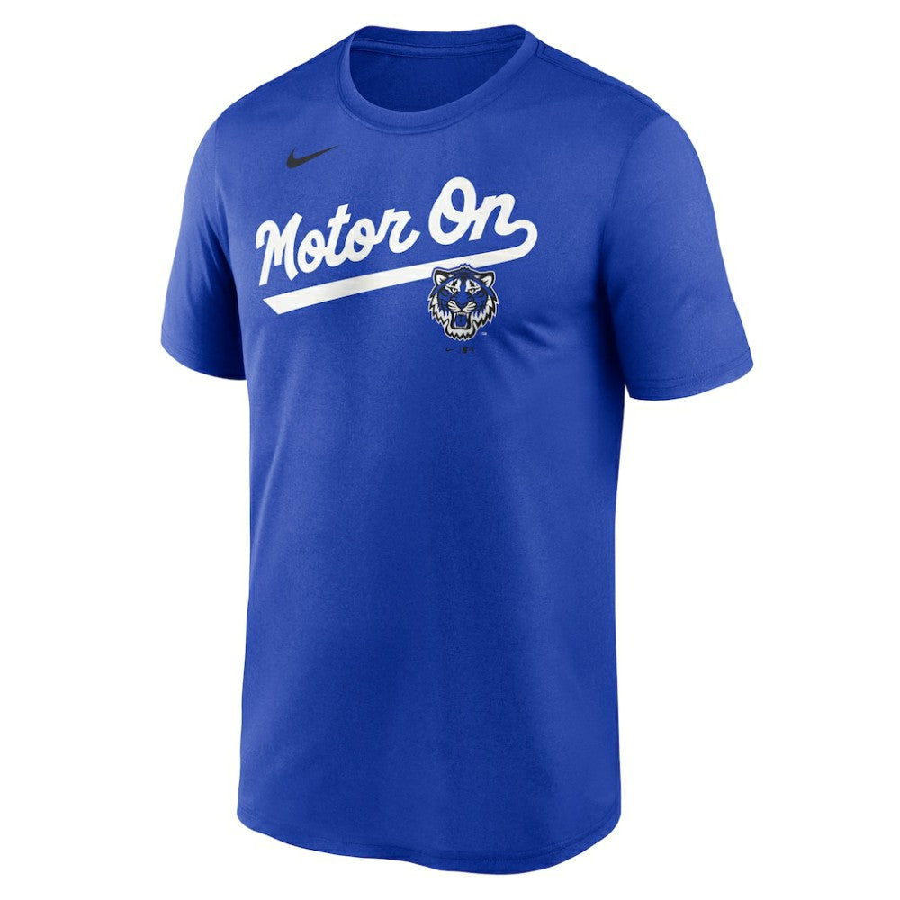 Detroit Tigers Nike City Connect Team Phrase Script Legend Performance T-Shirt | MLB New
