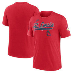 St. Louis Cardinals Nike Cooperstown Collection Eras Tri-Blend T-Shirt | MLB Near me