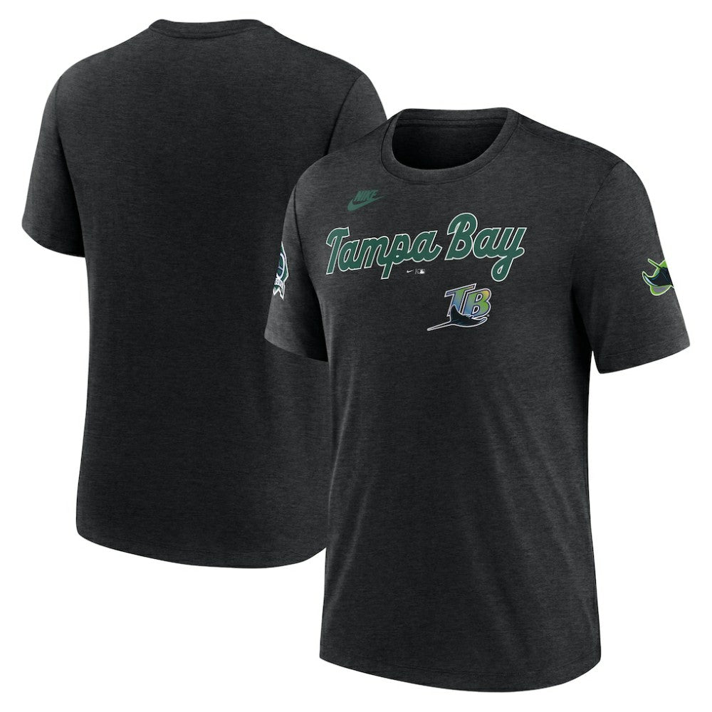 Tampa Bay Rays Nike Cooperstown Collection Eras Tri-Blend T-Shirt | MLB Near me