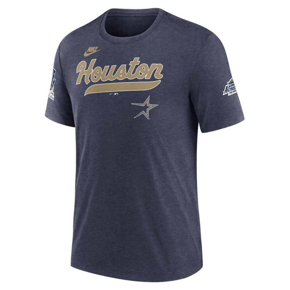Houston Astros Nike Cooperstown Collection Eras Tri-Blend T-Shirt | MLB Outlet