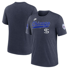 Chicago White Sox Nike Cooperstown Collection Eras Tri-Blend T-Shirt | MLB US