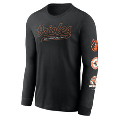 Baltimore Orioles Nike Cooperstown Collection Knockout Long Sleeve T-Shirt | MLB Discount