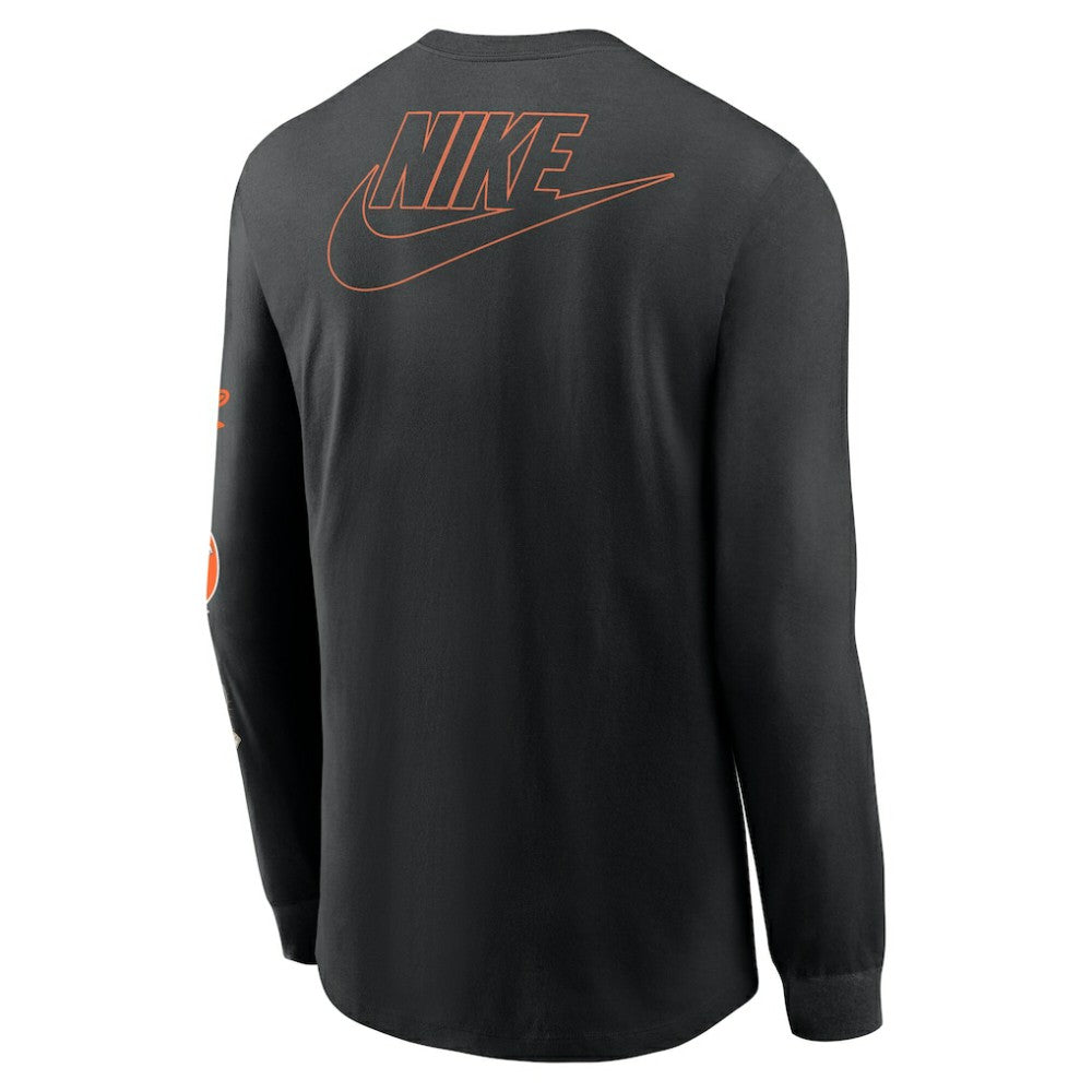 Baltimore Orioles Nike Cooperstown Collection Knockout Long Sleeve T-Shirt | MLB Discount