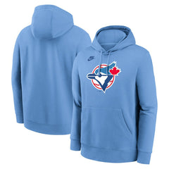Toronto Blue Jays Nike Cooperstown Collection Logo Club Hoodie | MLB Discount