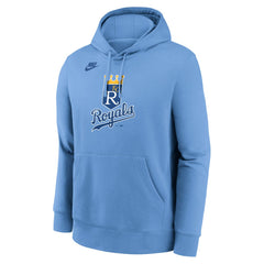 Kansas City Royals Nike Cooperstown Collection Logo Club Hoodie | MLB Discount