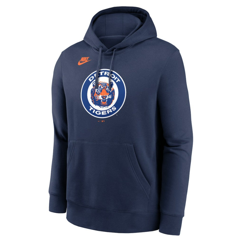 Detroit Tigers Nike Cooperstown Collection Logo Club Hoodie | MLB Shop