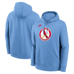 St. Louis Cardinals Nike Cooperstown Collection Logo Club Hoodie | MLB Outlet