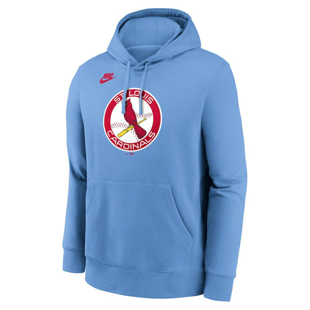 St. Louis Cardinals Nike Cooperstown Collection Logo Club Hoodie | MLB Outlet