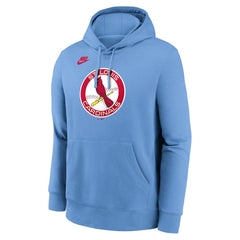 St. Louis Cardinals Nike Cooperstown Collection Logo Club Hoodie | MLB Outlet