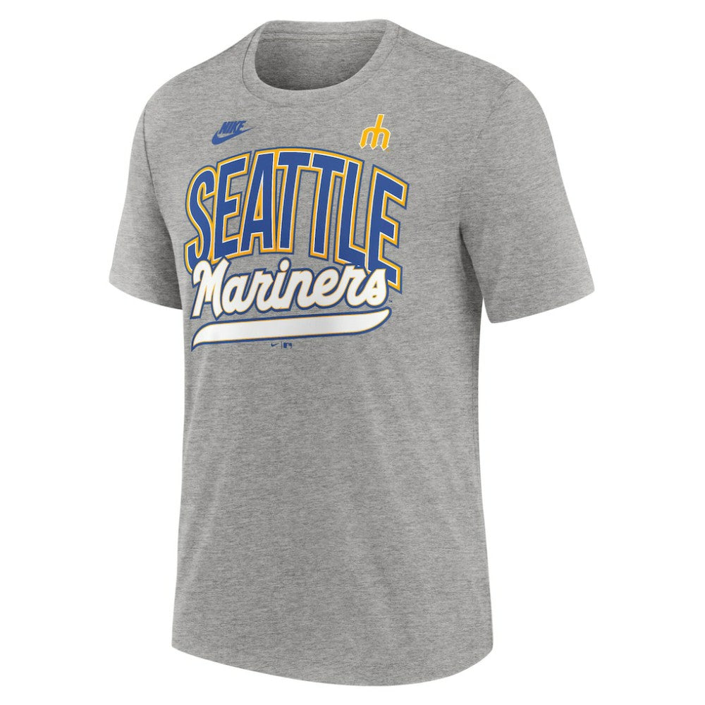 Seattle Mariners Nike Cooperstown Collection Retro Tri-Blend T-Shirt | MLB Outlet
