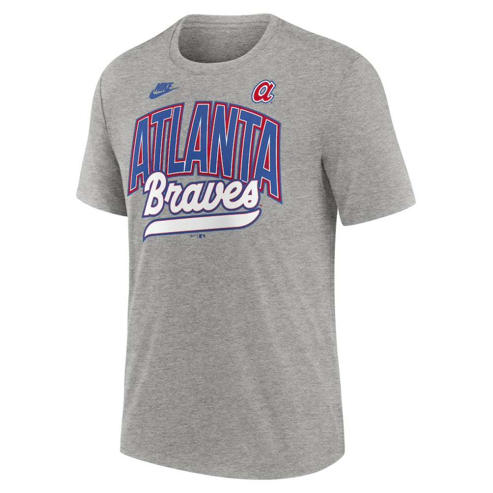 Atlanta Braves Nike Cooperstown Collection Retro Tri-Blend T-Shirt | MLB Outlet