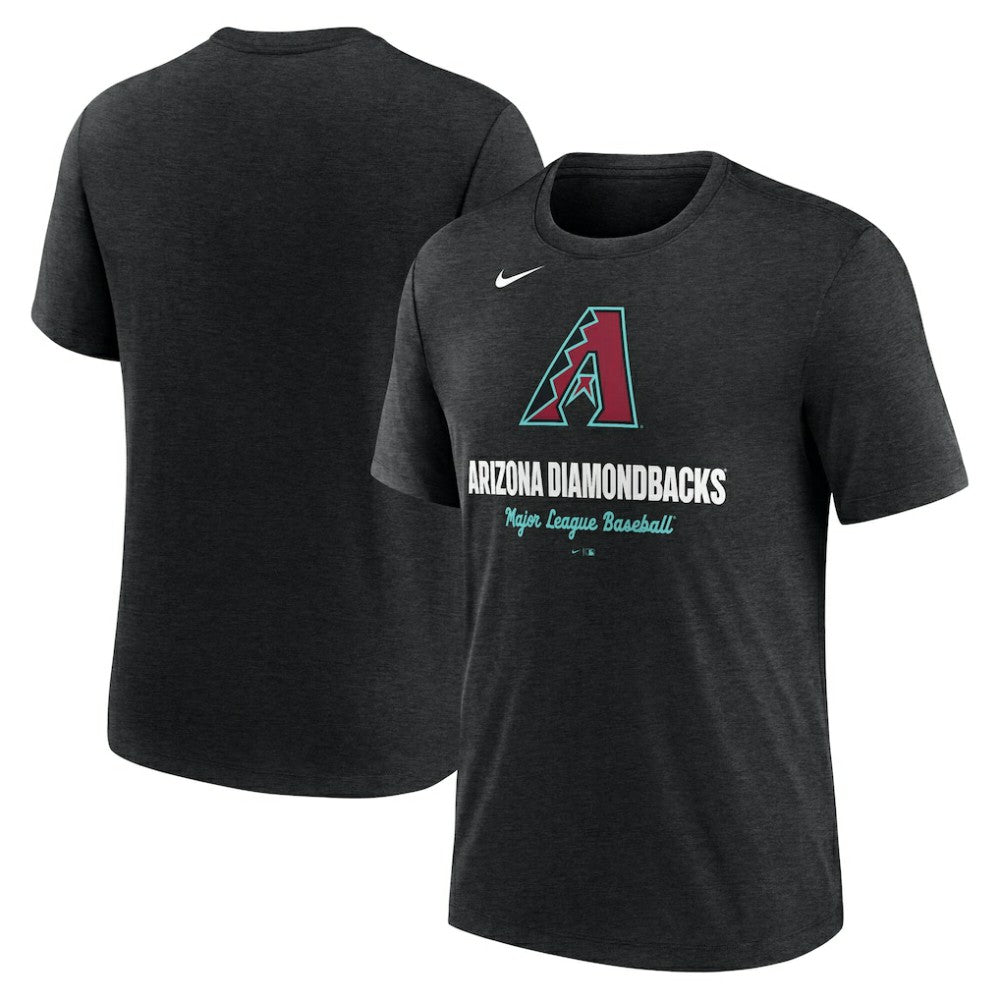 Arizona Diamondbacks Nike Logo Tri-Blend T-Shirt | MLB Shop
