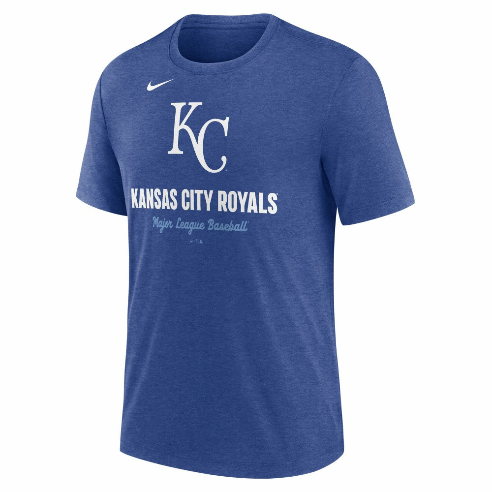 Kansas City Royals Nike Logo Tri-Blend T-Shirt | MLB Discount