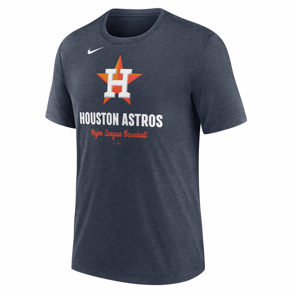 Houston Astros Nike Logo Tri-Blend T-Shirt | MLB Online
