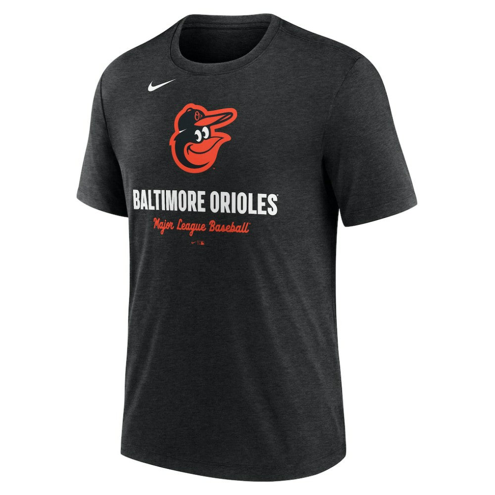 Baltimore Orioles Nike Logo Tri-Blend T-Shirt | MLB Near me