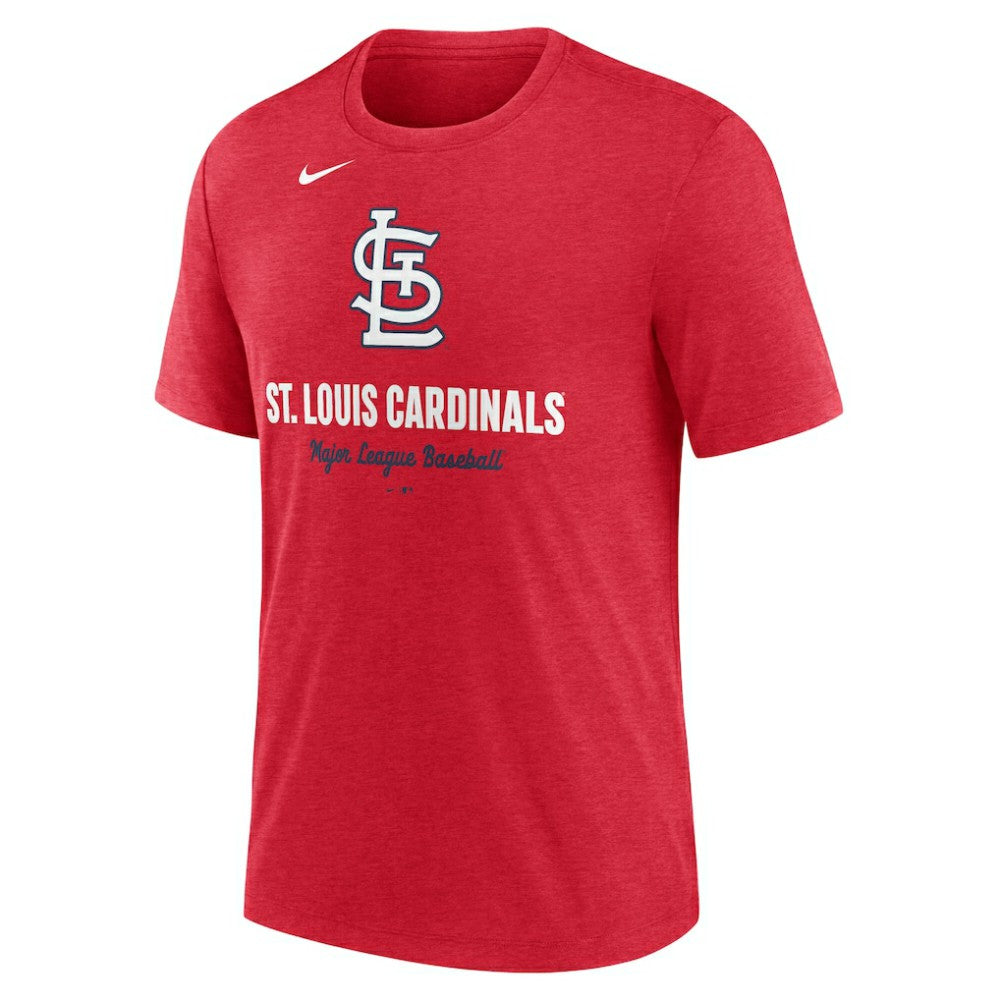 St. Louis Cardinals Nike Logo Tri-Blend T-Shirt | MLB Sale
