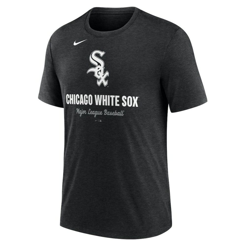 Chicago White Sox Nike Logo Tri-Blend T-Shirt | MLB On Sale