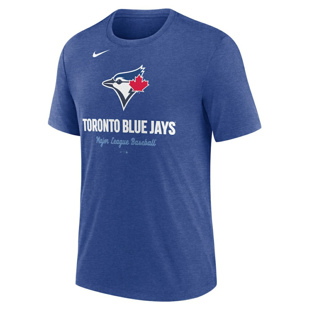 Toronto Blue Jays Nike Logo Tri-Blend T-Shirt | MLB Near me