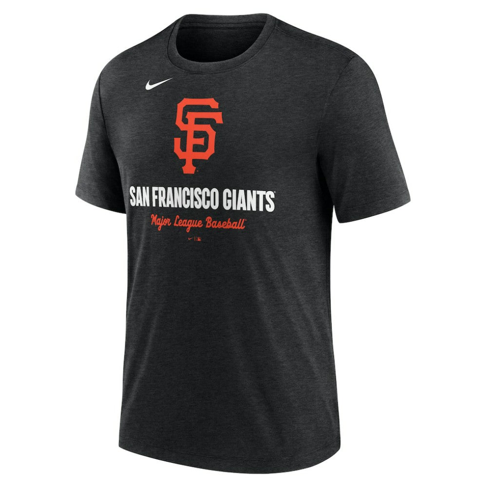 San Francisco Giants Nike Logo Tri-Blend T-Shirt | MLB US