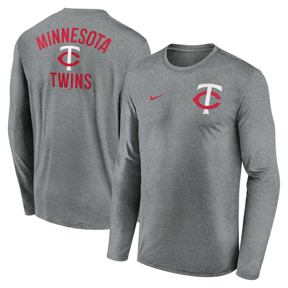 Minnesota Twins Nike 2-Hit Legend Dri-FIT Long Sleeve T-Shirt | MLB On Sale