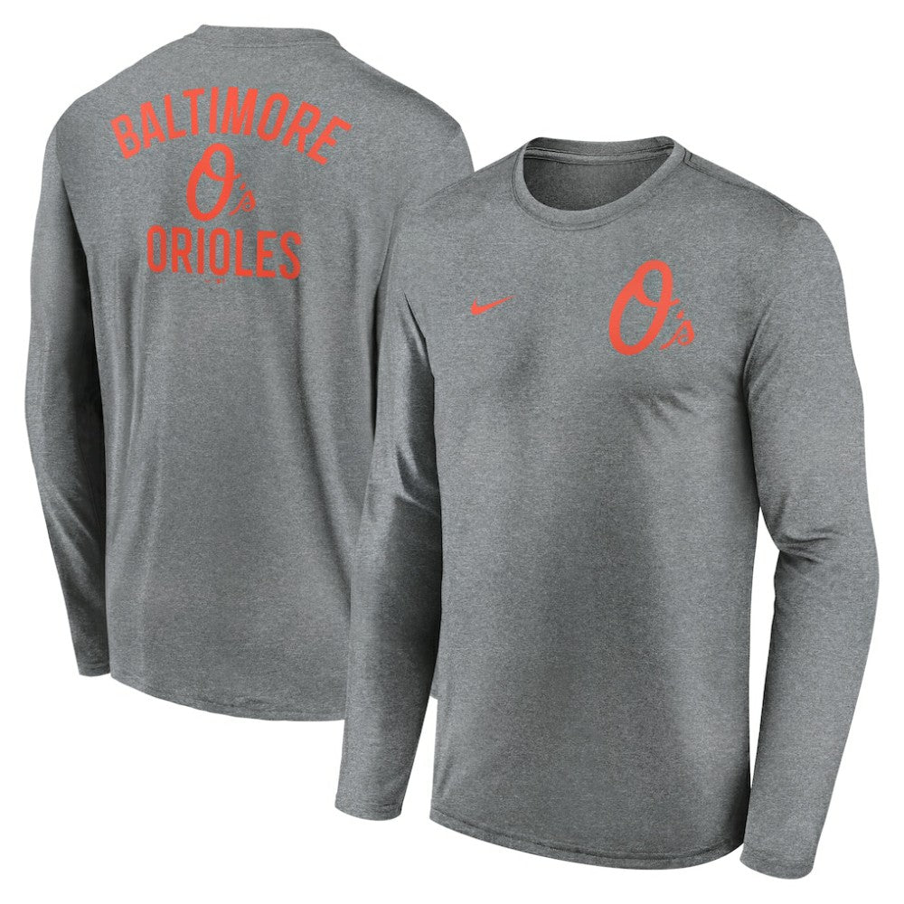 Baltimore Orioles Nike 2-Hit Legend Dri-FIT Long Sleeve T-Shirt | MLB Near me