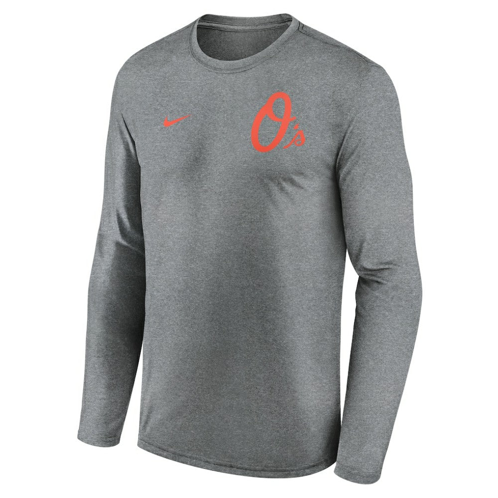 Baltimore Orioles Nike 2-Hit Legend Dri-FIT Long Sleeve T-Shirt | MLB Near me