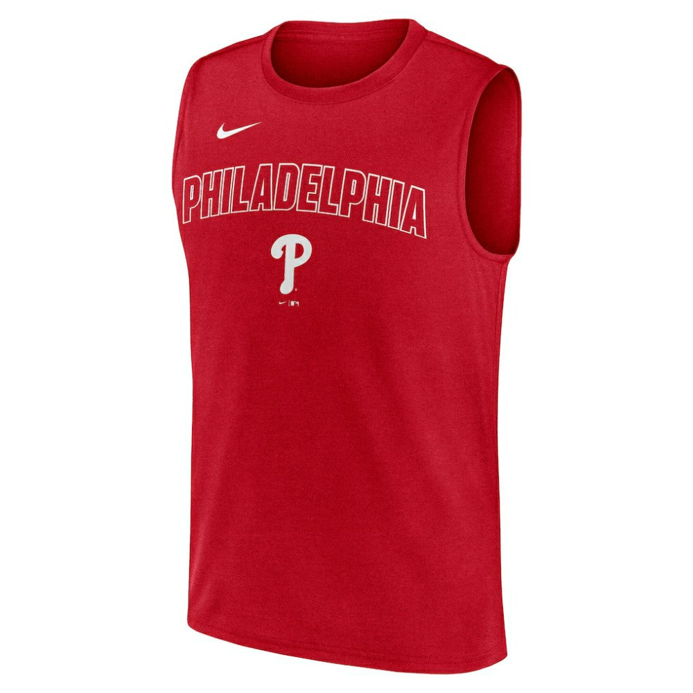 Philadelphia Phillies Nike Knockout Dri-FIT Muscle Tank Top | MLB For sale
