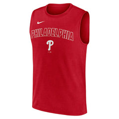 Philadelphia Phillies Nike Knockout Dri-FIT Muscle Tank Top | MLB For sale