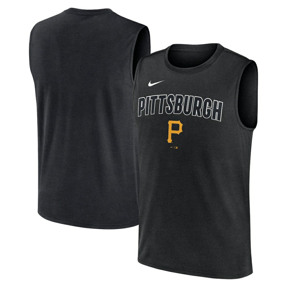 Pittsburgh Pirates Nike Knockout Dri-FIT Muscle Tank Top | MLB On Sale