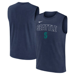 Seattle Mariners Nike Knockout Dri-FIT Muscle Tank Top | MLB Near me