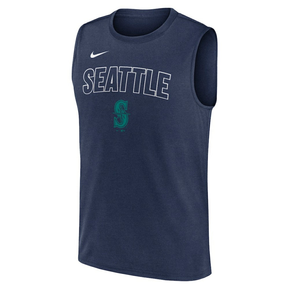 Seattle Mariners Nike Knockout Dri-FIT Muscle Tank Top | MLB Near me