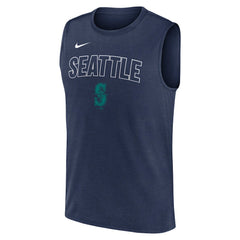 Seattle Mariners Nike Knockout Dri-FIT Muscle Tank Top | MLB Near me