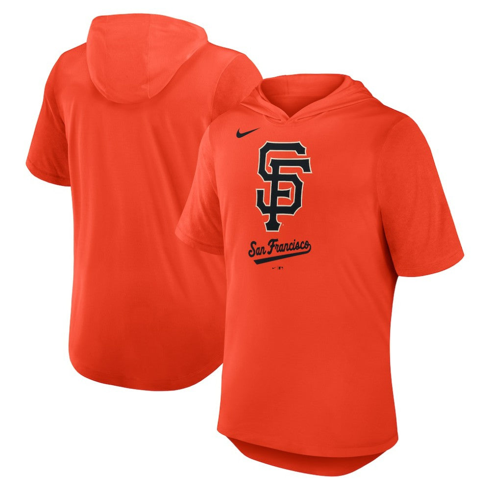 San Francisco Giants Nike Tri-Blend Hoodie T-Shirt | MLB Shop