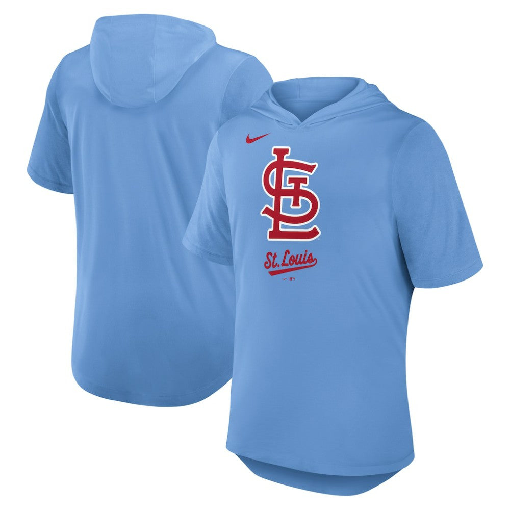 St. Louis Cardinals Nike Tri-Blend Hoodie T-Shirt | MLB Outlet