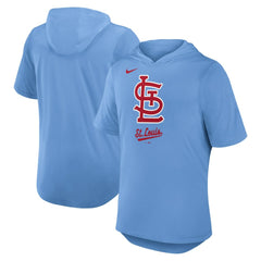 St. Louis Cardinals Nike Tri-Blend Hoodie T-Shirt | MLB Outlet