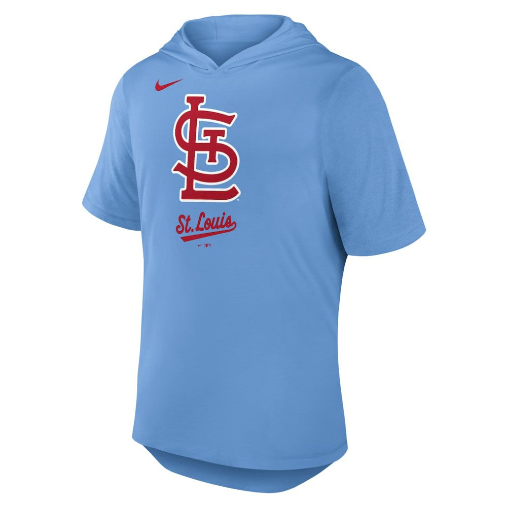 St. Louis Cardinals Nike Tri-Blend Hoodie T-Shirt | MLB Outlet