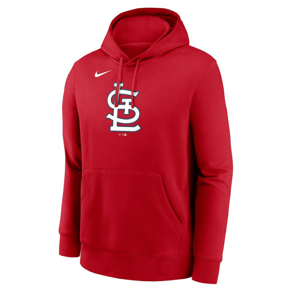 St. Louis Cardinals Nike Logo Club Fleece Hoodie | MLB New