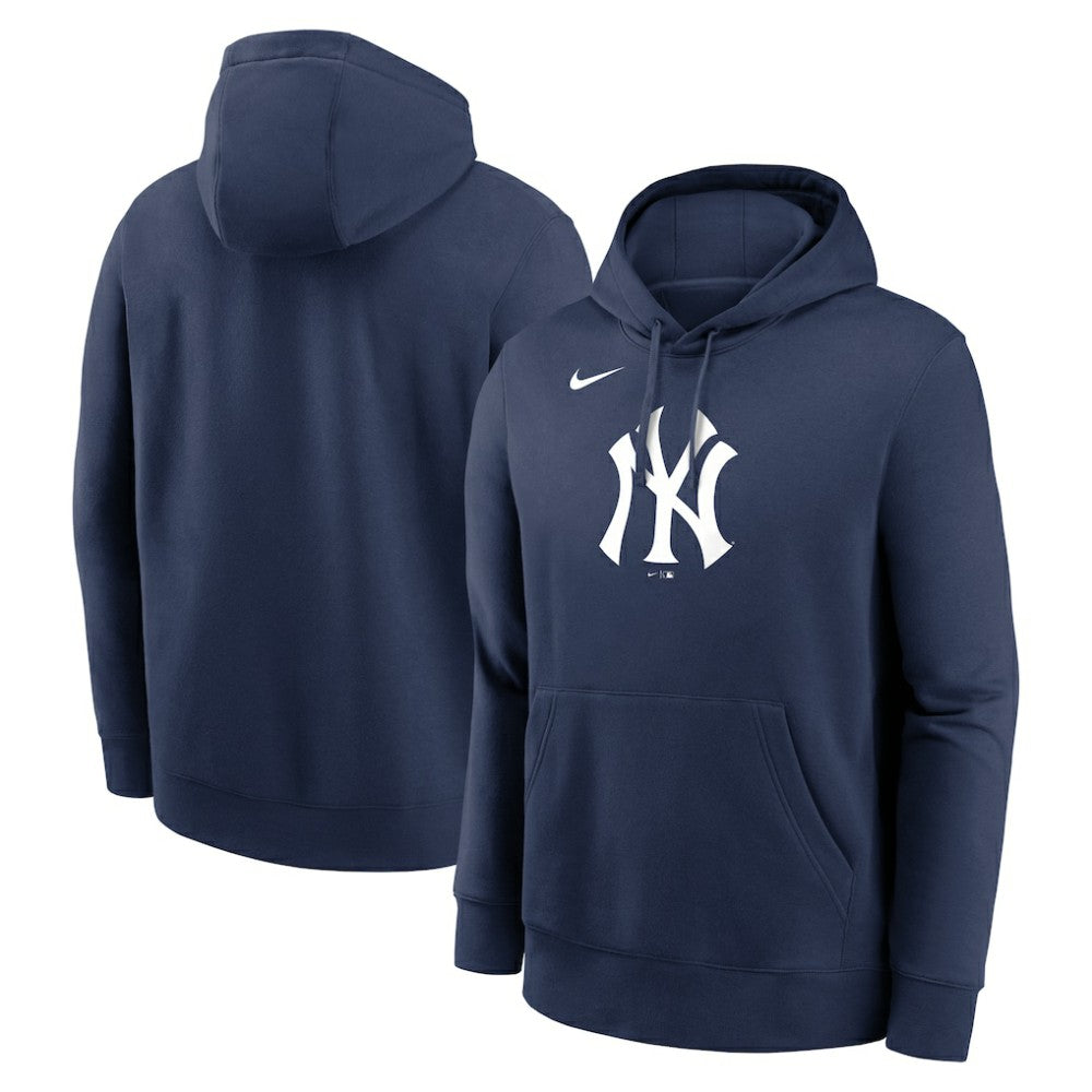 New York Yankees Nike Logo Club Fleece Hoodie | MLB On Sale