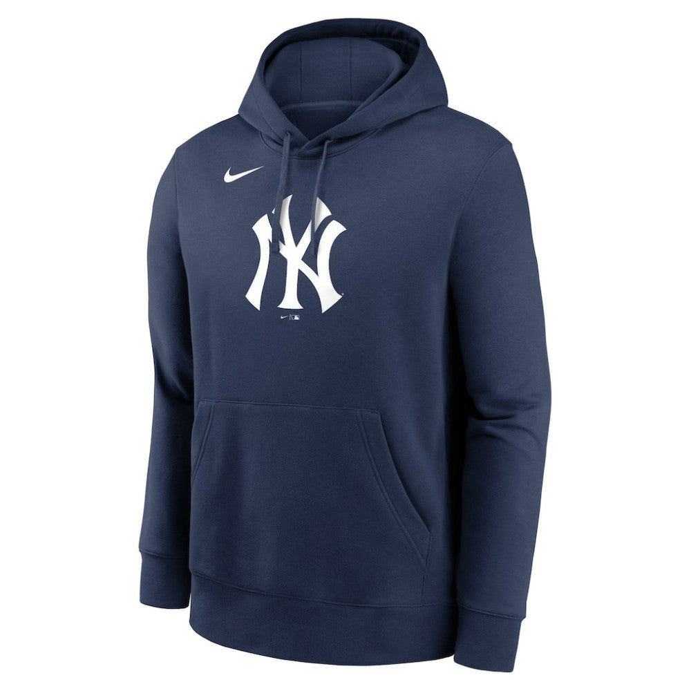 New York Yankees Nike Logo Club Fleece Hoodie | MLB On Sale