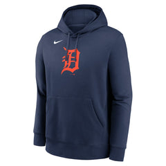 Detroit Tigers Nike Logo Club Fleece Hoodie | MLB Shop