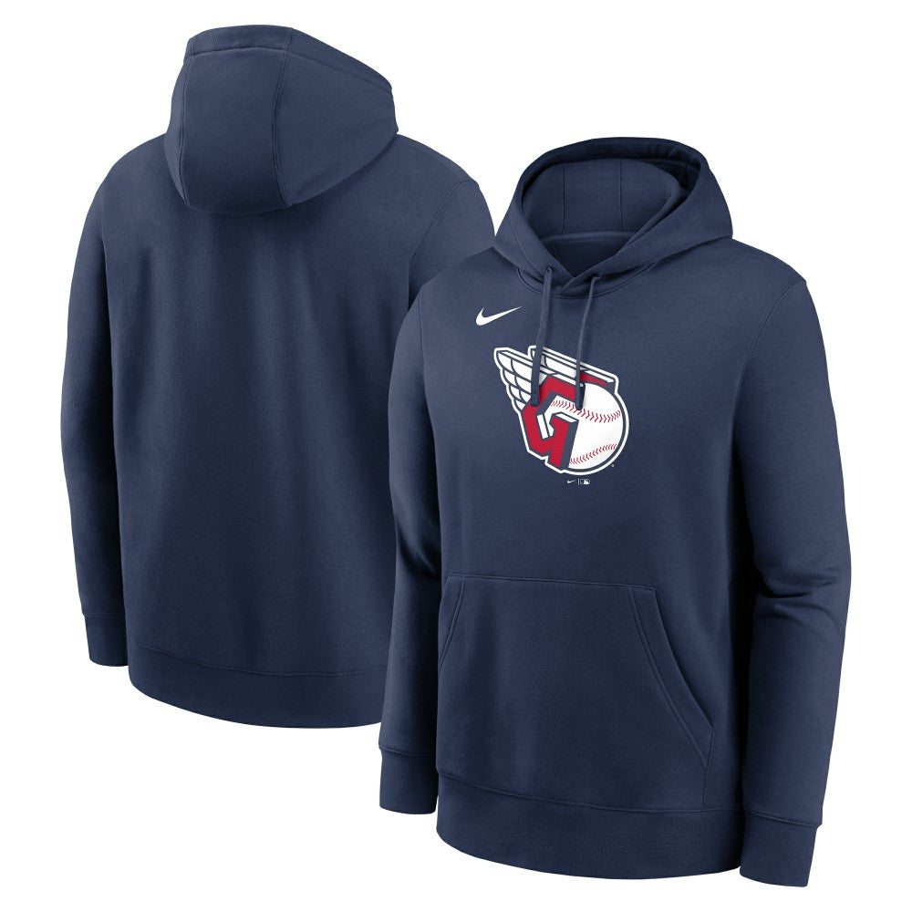 Cleveland Guardians Nike Logo Club Fleece Hoodie | MLB Outlet