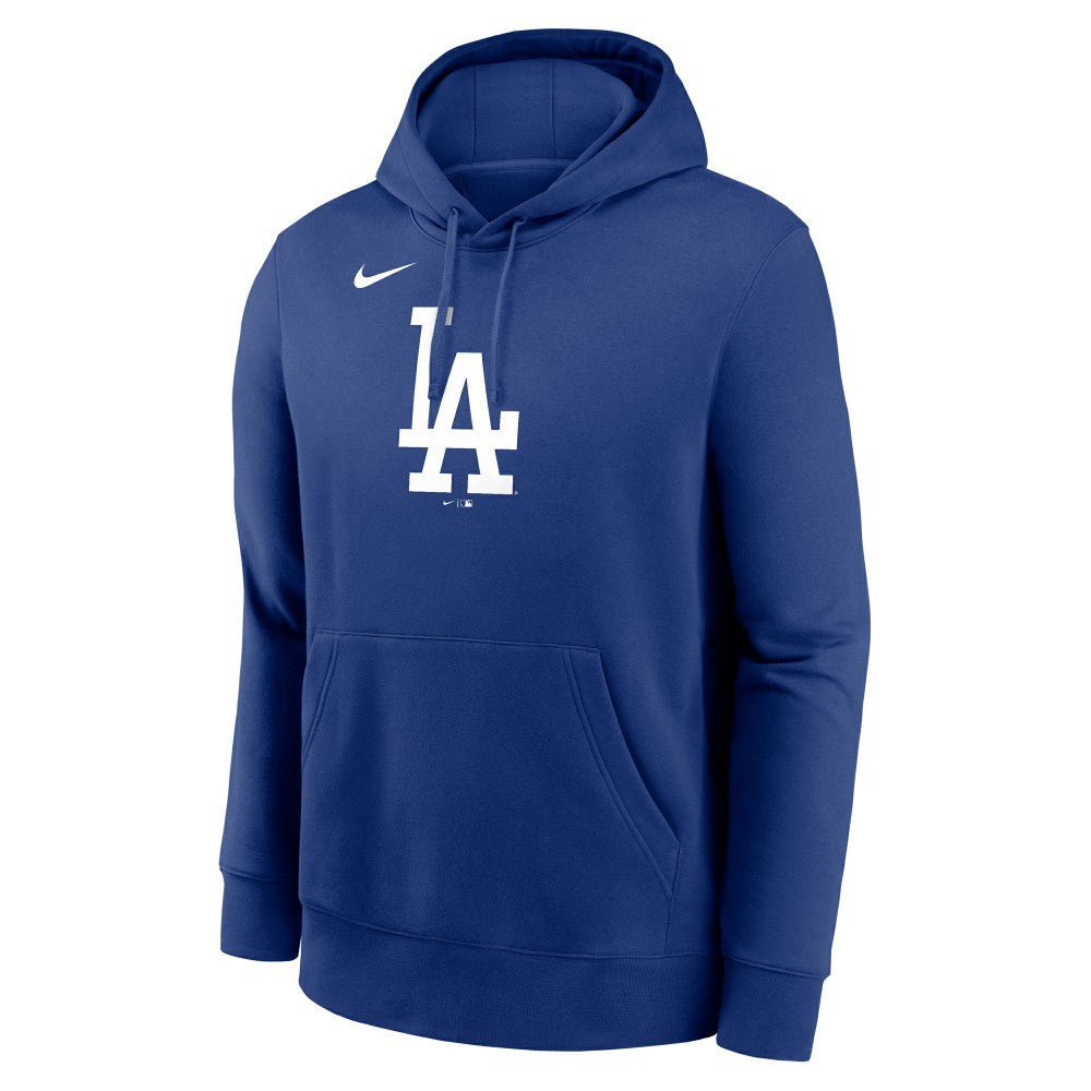Los Angeles Dodgers Nike Logo Club Fleece Hoodie | MLB Discount