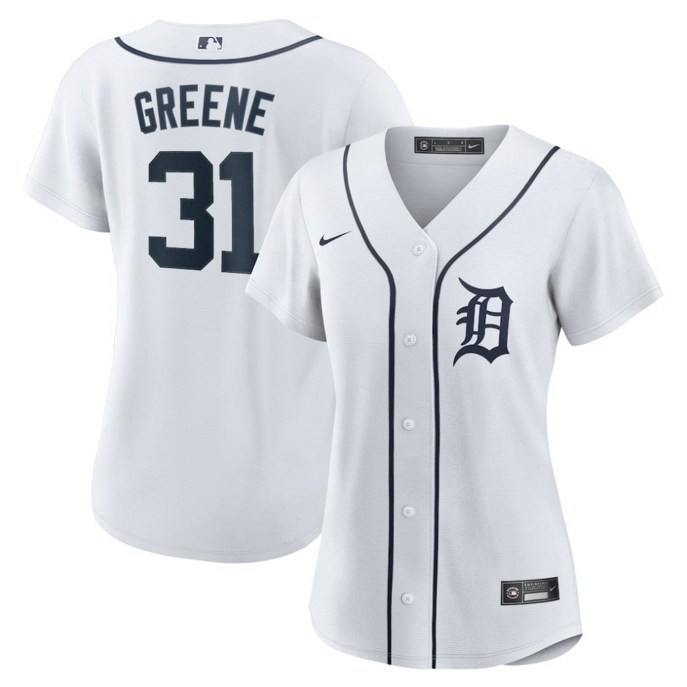 Riley Greene Detroit Tigers Nike Women's Home Replica Player Jersey | MLB US