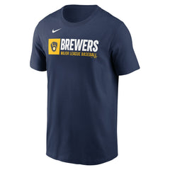 Milwaukee Brewers Nike Team Block T-Shirt | MLB US