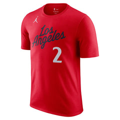Kawhi Leonard LA Clippers Jordan Brand Statement Edition Name & Number T-Shirt For Sale